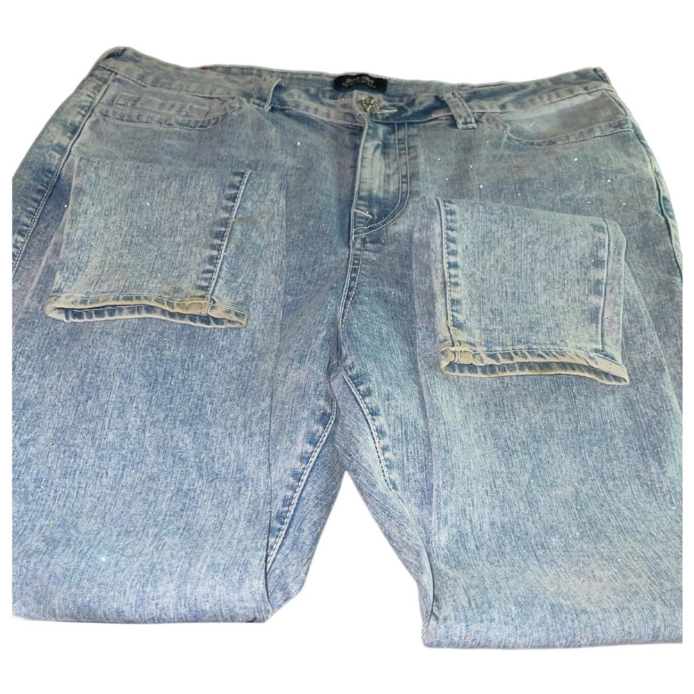 True Religion Blue Relaxed Fit Jeans